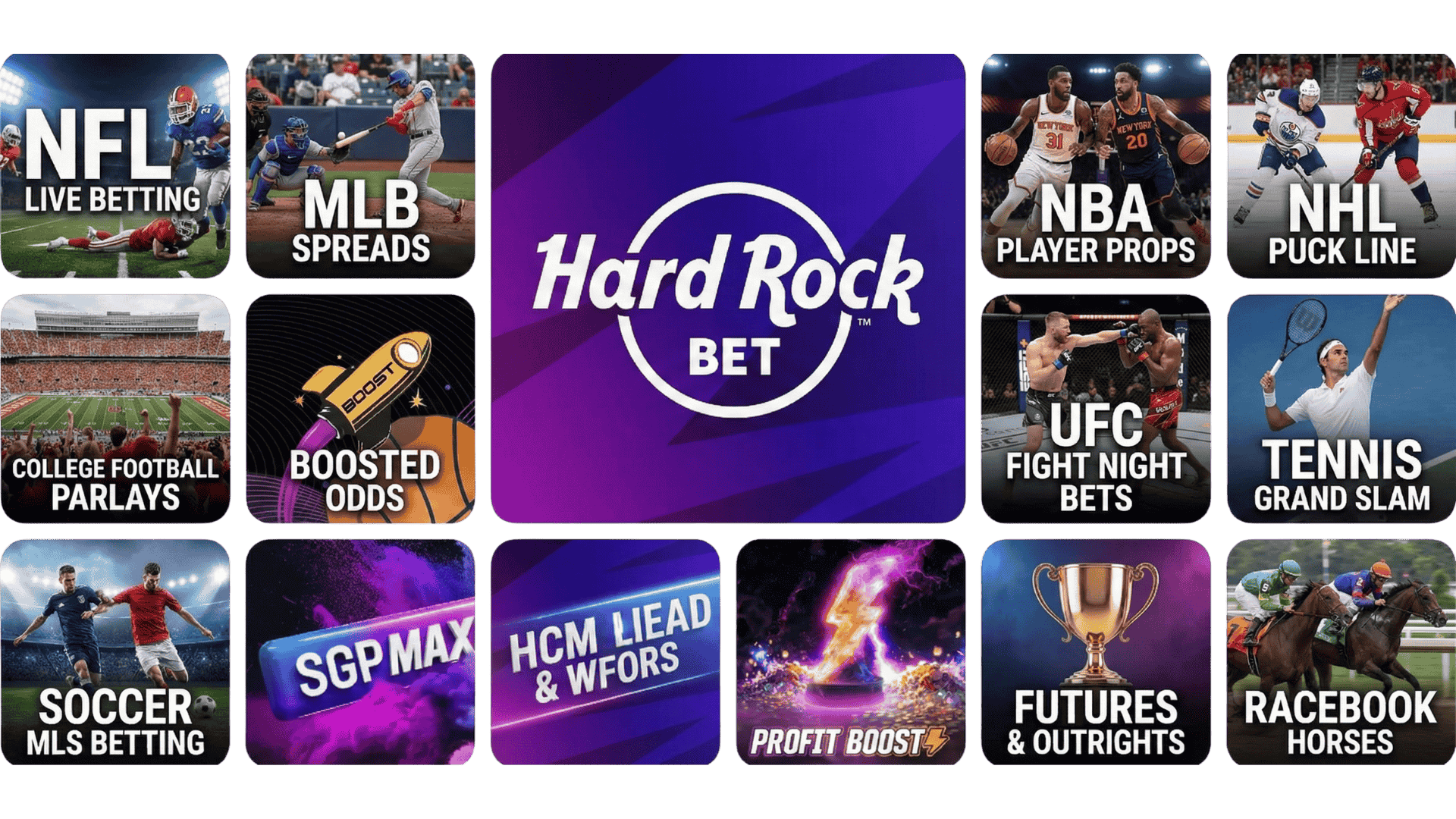 Hard Rock Bet and Casino Games