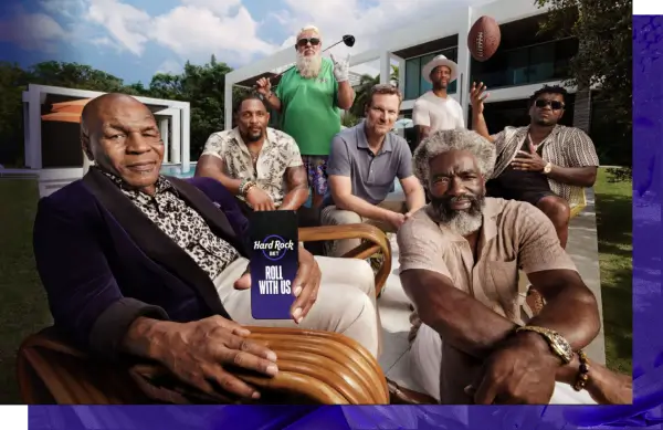 Hard Rock Bet House Party Group Shot