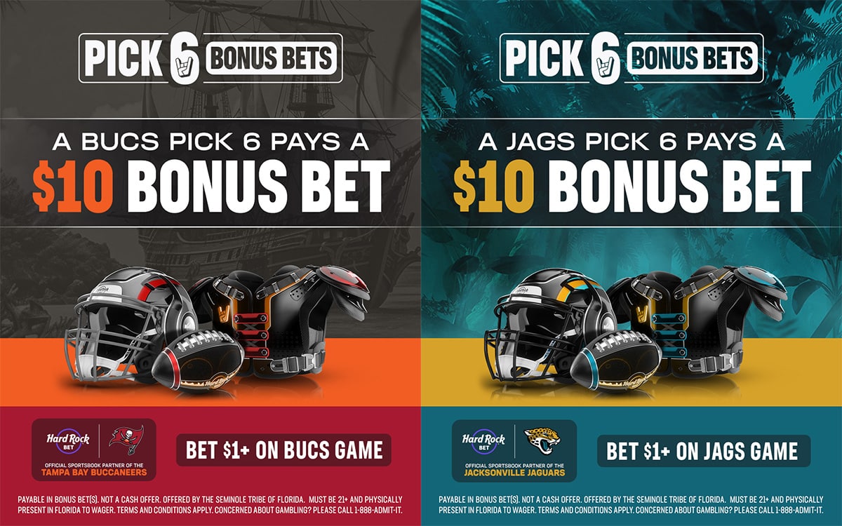 Hard Rock Bet pick 6