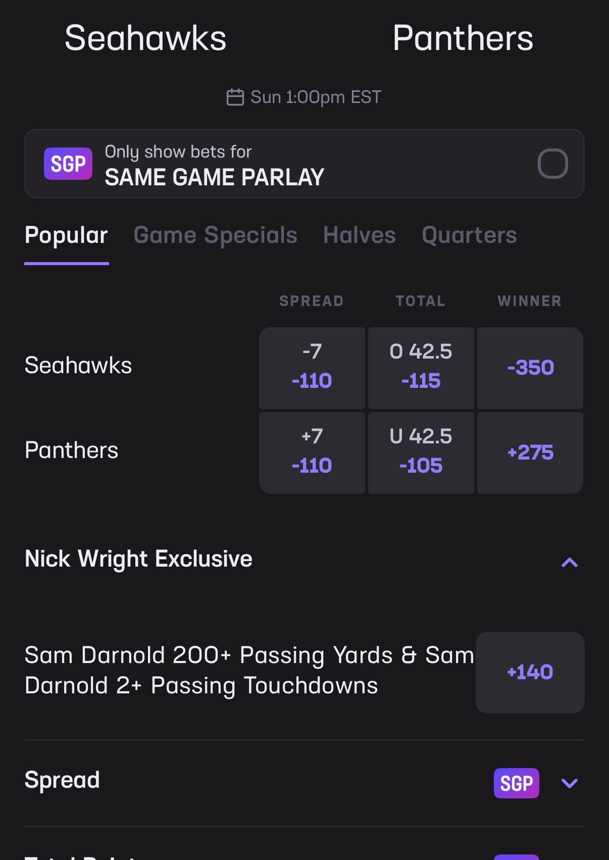 Nick Wright Exclusive