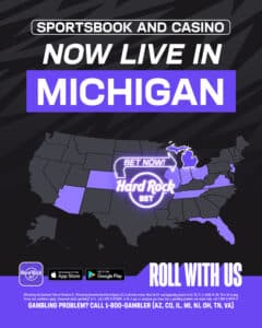 hard rock bet mi launch graphic