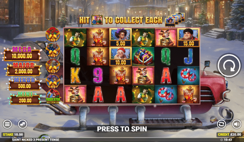 Saint Nicked 3 Present Tense