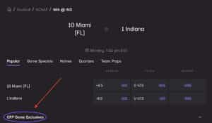 CFP Exclusive Markets