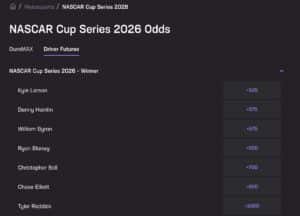 NASCAR Futures Odds