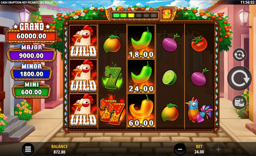 Cash Eruption Rey Picante